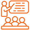 Une infirmière coordinatrice est présente au bureau 