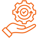 Une personne répare la